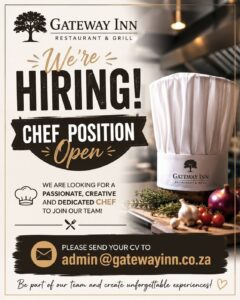 The Gateway Inn Hiring Chef